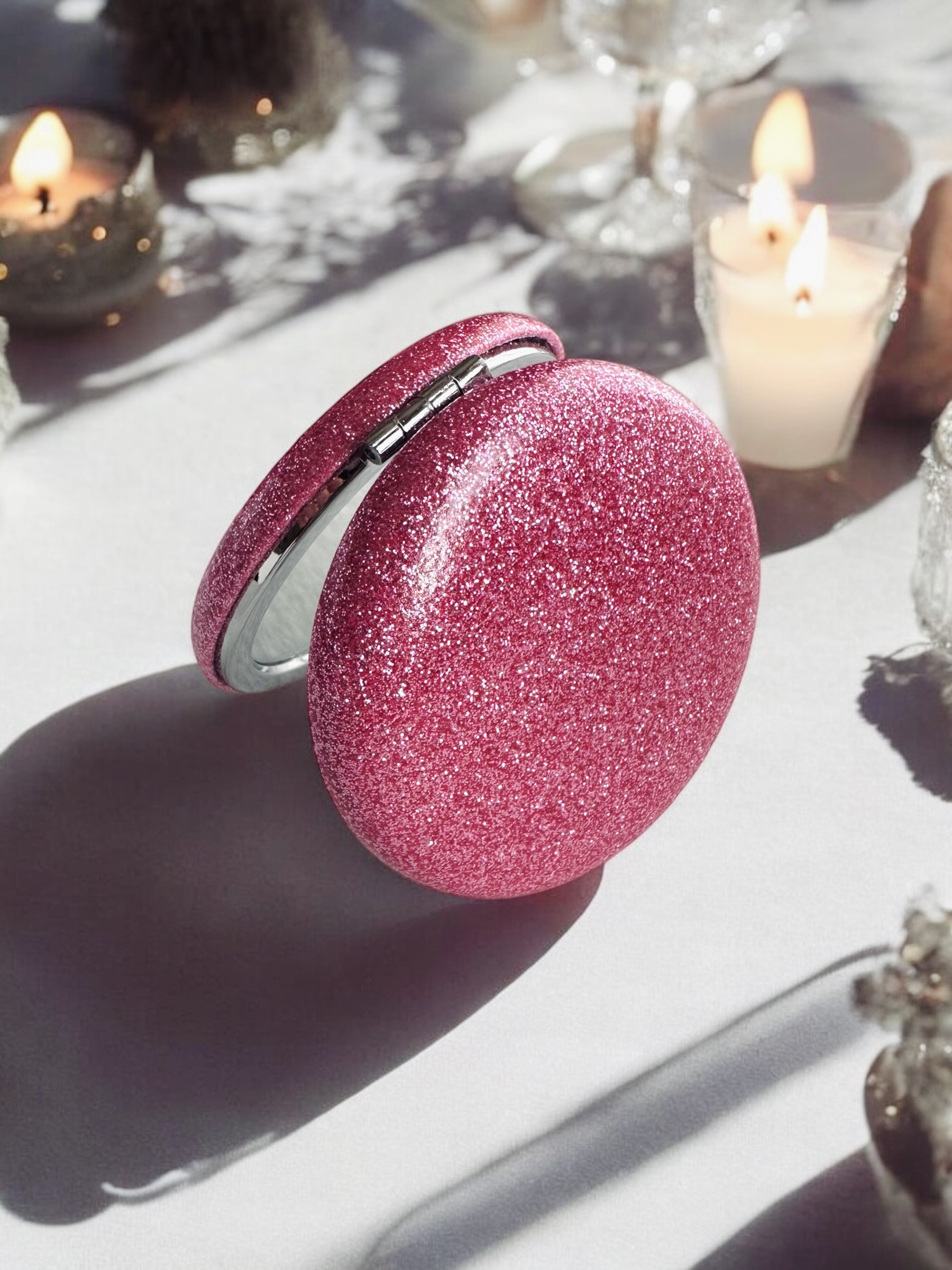 Simli Çift Taraflı Cep Aynası - Görsel 3