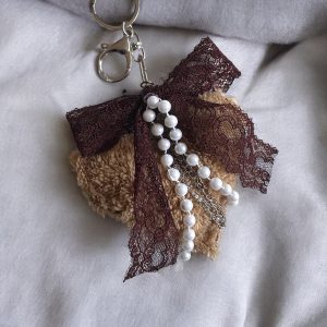 *Tria Cordis- Terra* Peluş Kalp Çanta Charm