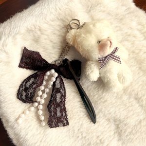 * Custos Amoris* Peluş Ayı Çanta Charm