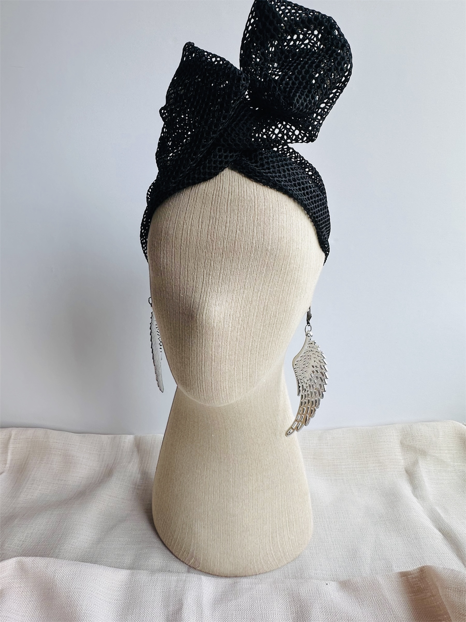 File Taşlı Telli Bandana