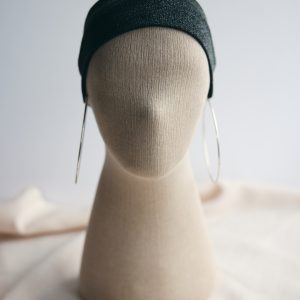 Parlak Sim Detaylı Kalın Saç Bandı