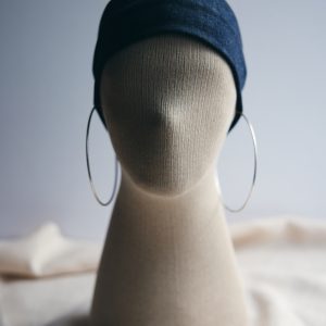 Kot Kumaş Jean Kalın Saç Bandı