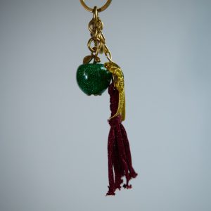 *Viridis Spes* Yeşil Elma Çanta Charm