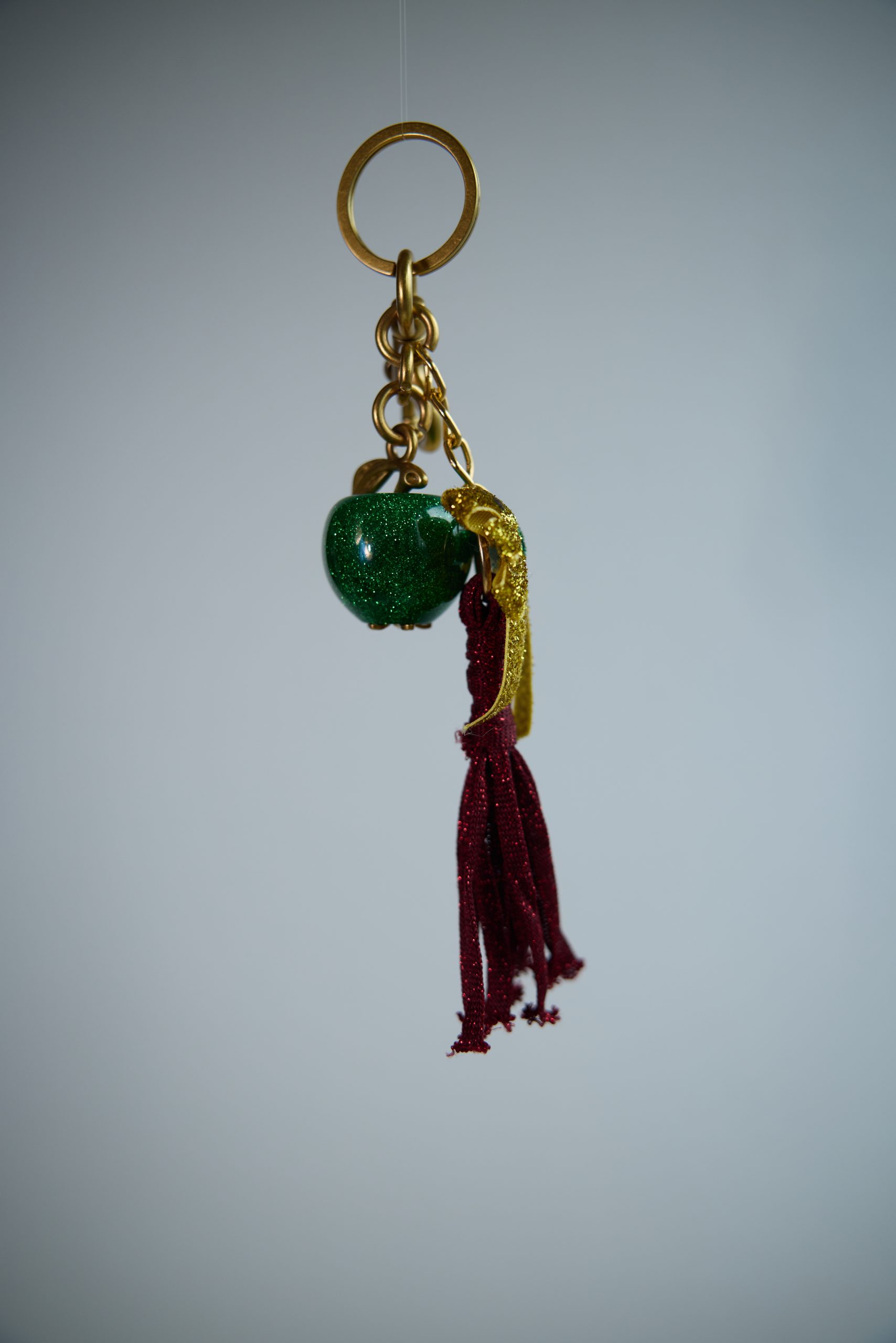 *Viridis Spes* Yeşil Elma Çanta Charm