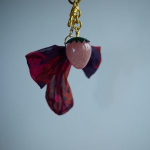 *Fragola Rosa* Pembe Çilek Çanta charm