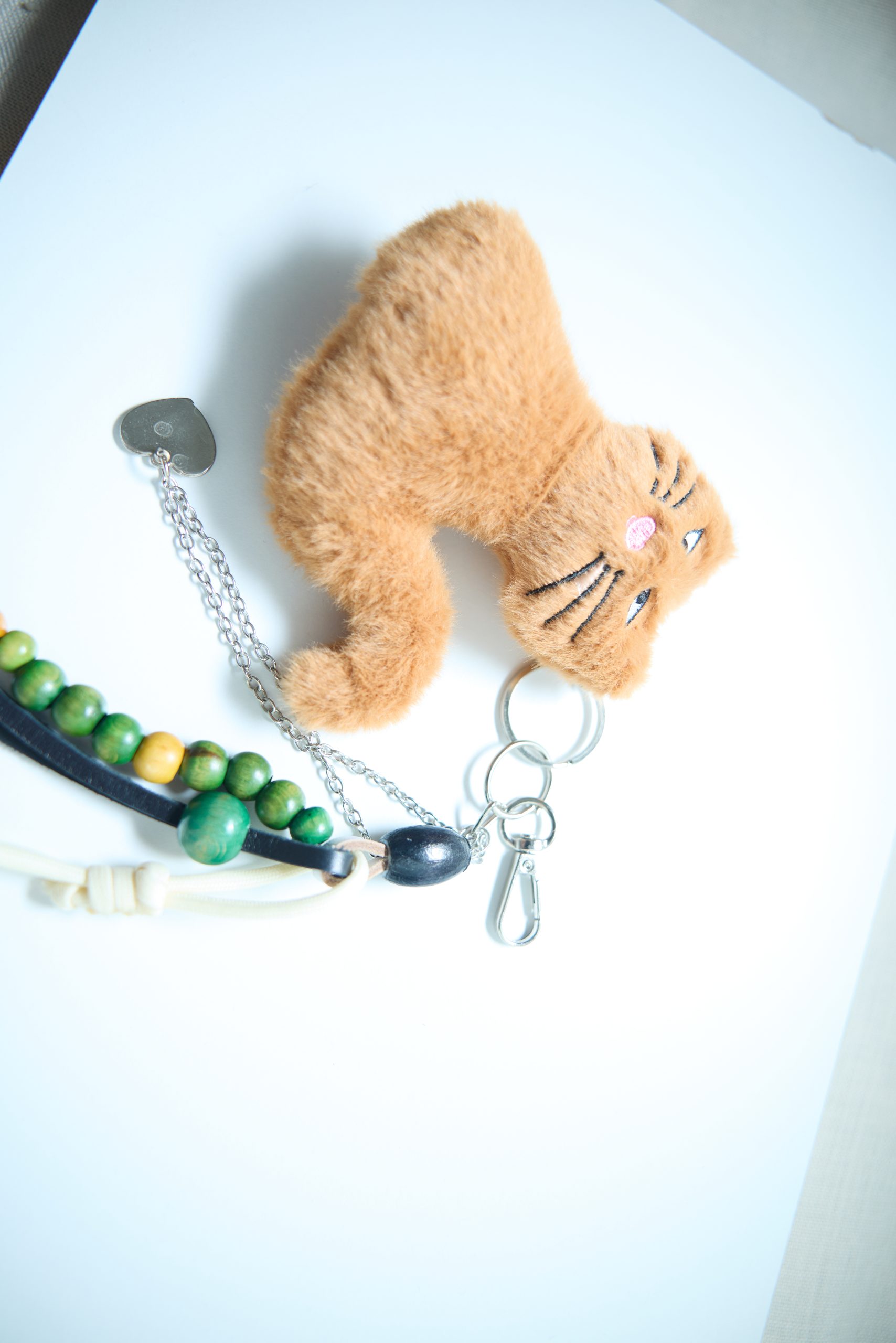 *Felix Calyx* Peluş Kedi Çanta Charm - Görsel 3