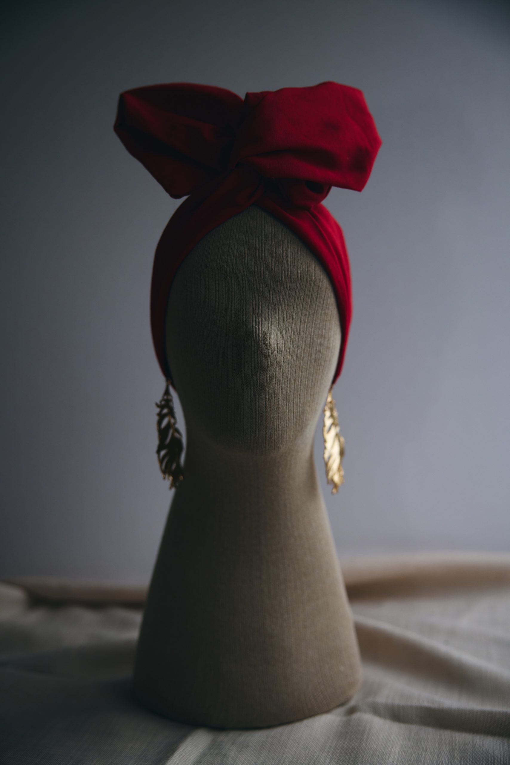 Kırmızı Telli Saç Bandı - Görsel 3