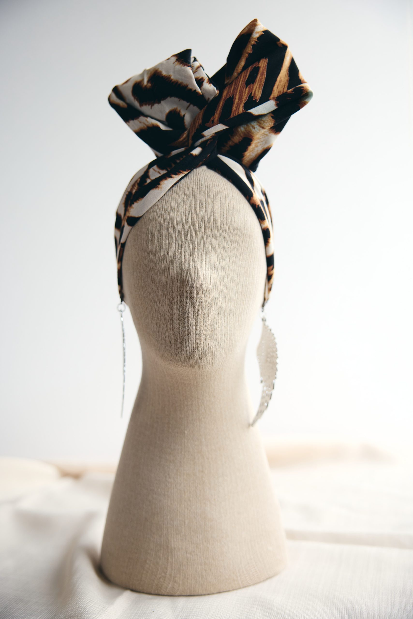 Leopar Telli Saç Bandı