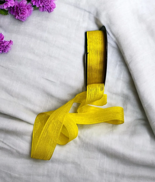 Sarı Keten Kurdele 1 metre