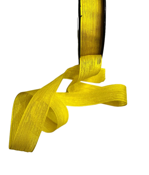 Sarı Keten Kurdele 1 metre - Görsel 3