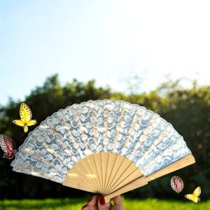 Beyaz Dantel Yelpaze