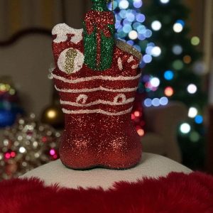 3 boyutlu Yılbaşı Çorabı Yılbaşı Ağacı Süsü