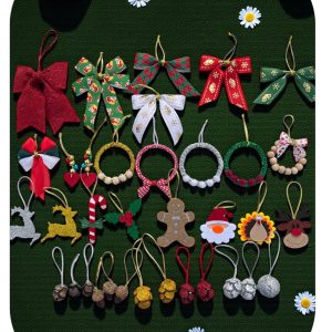 35 Adet Yılbaşı Ağacı Süsü Yılbaşı seti