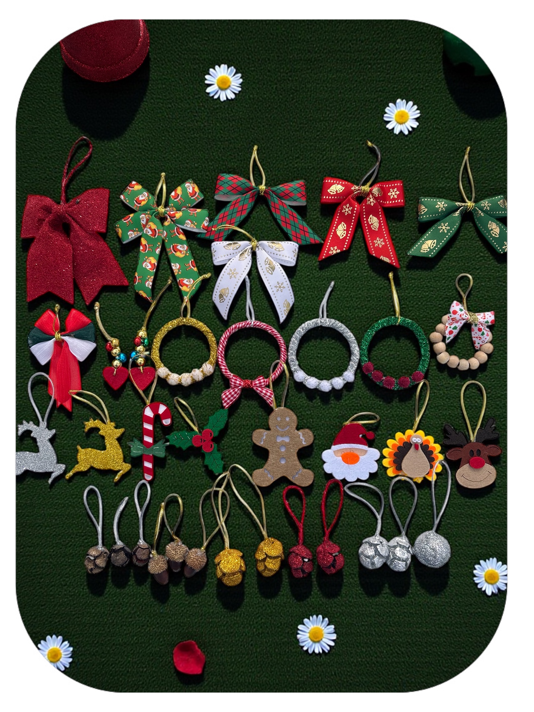 35 Adet Yılbaşı Ağacı Süsü Yılbaşı seti