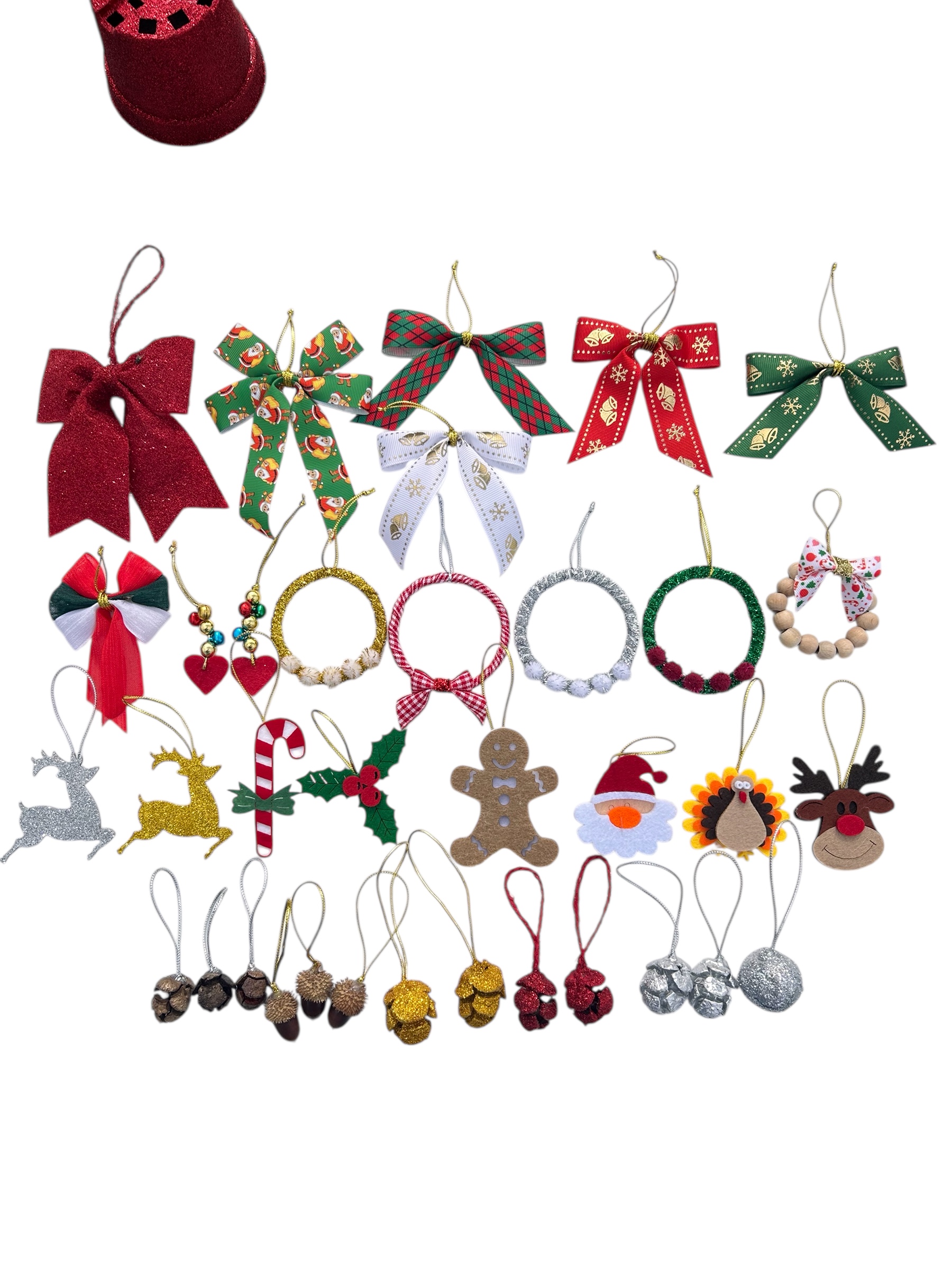 35 Adet Yılbaşı Ağacı Süsü Yılbaşı seti - Görsel 11