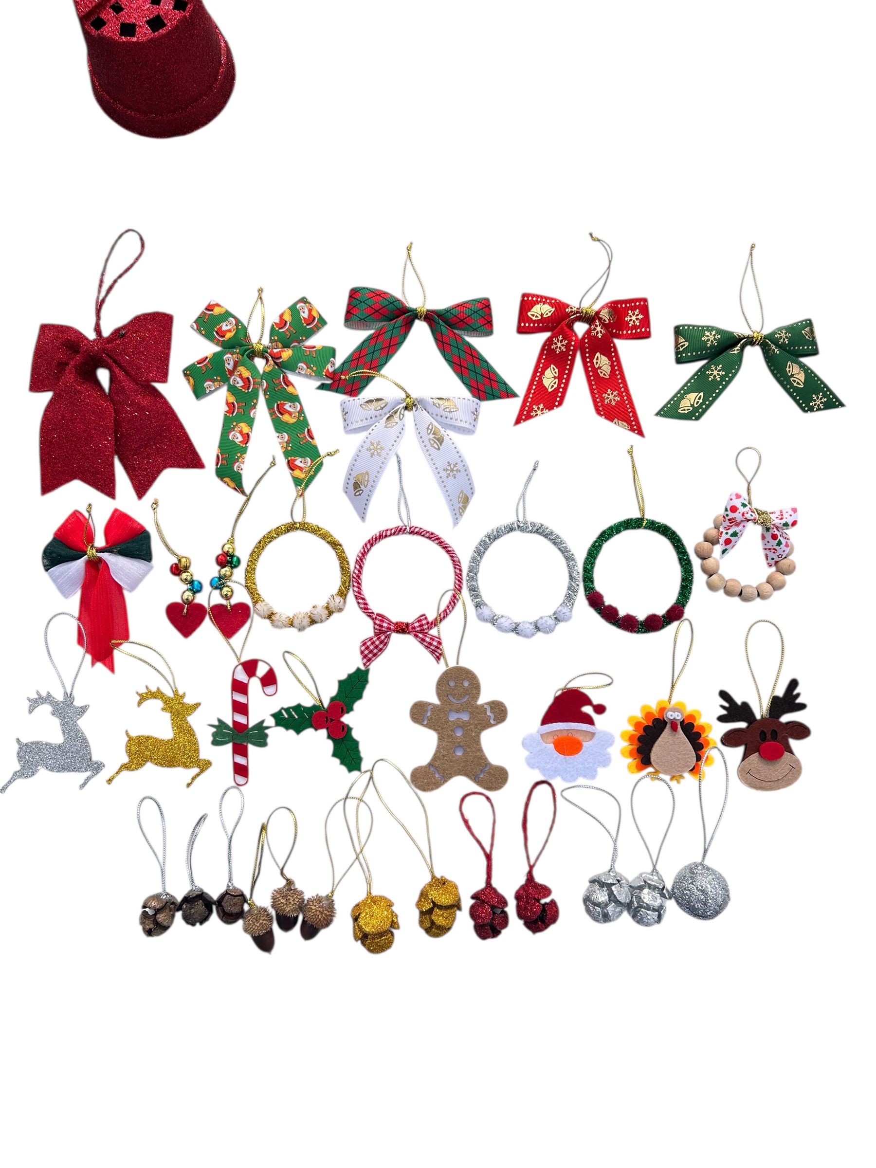 35 Adet Yılbaşı Ağacı Süsü Yılbaşı seti - Görsel 10