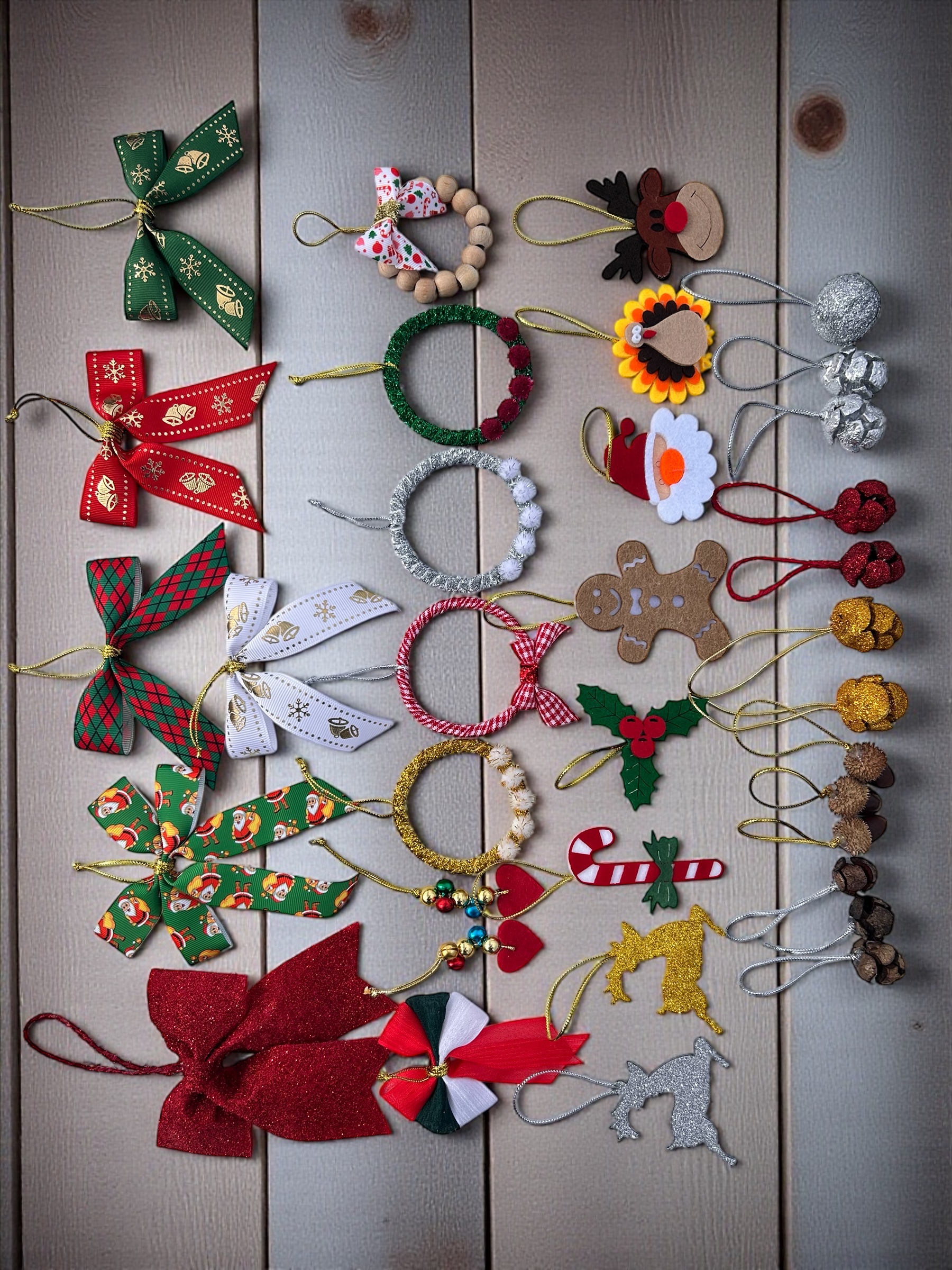 35 Adet Yılbaşı Ağacı Süsü Yılbaşı seti - Görsel 9