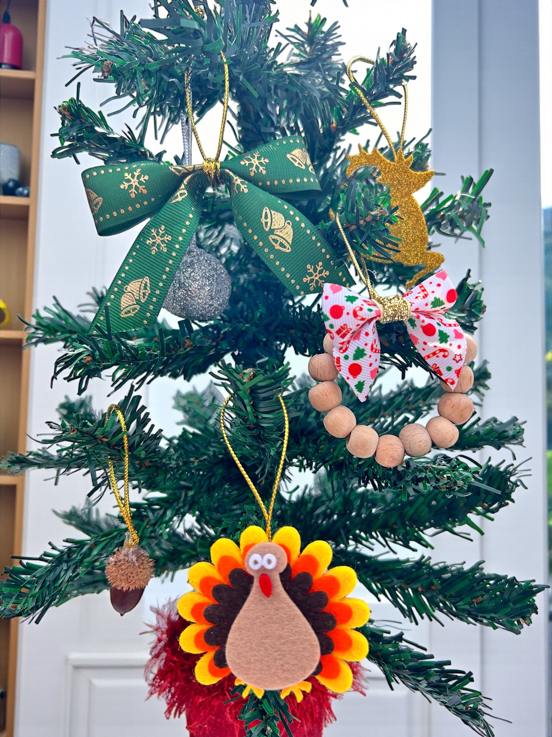 35 Adet Yılbaşı Ağacı Süsü Yılbaşı seti - Görsel 7