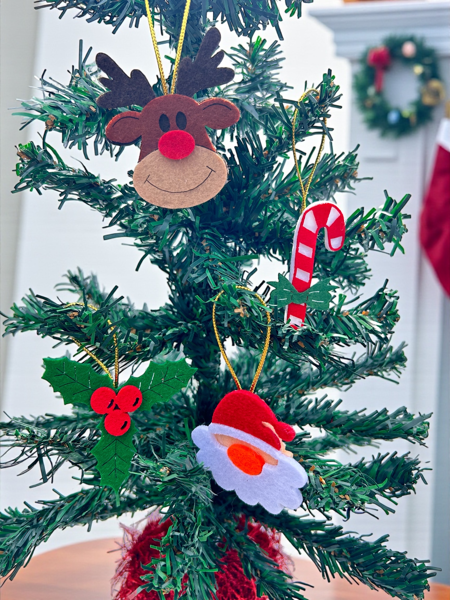 35 Adet Yılbaşı Ağacı Süsü Yılbaşı seti - Görsel 5